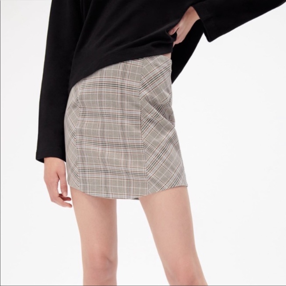 Zara Plaid Mini Skirt NWOT (Part of Set)